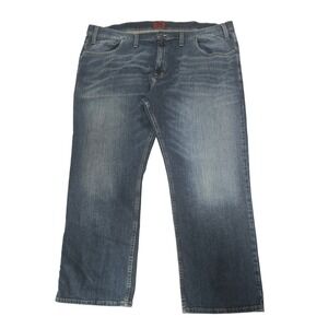 The Foundry Supply Mens Jeans Flex Denim Straight Leg 48x30 Medium Wash